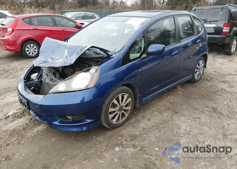 2012 Honda Fit Sport from USA, damaged, VIN JHMGE8H59CC032980